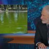 Jon Stewart Dives Into Reflecting Pool Algae Infestation: ‘Did They Replace the Water With Mountain Dew?’