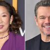 Secret Daniels Event Pic Eyeing Sandra Oh For Role Opposite Matt Damon