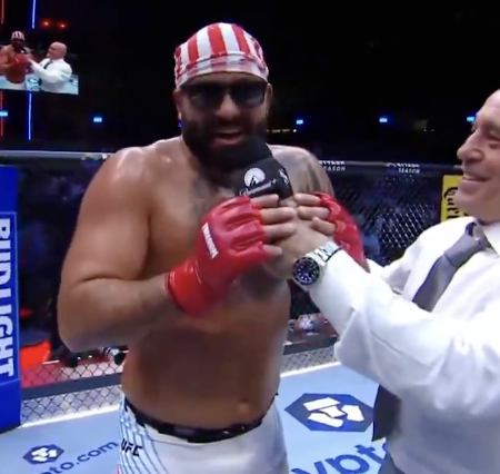 UFC Fighter Declares “Michelle Obama Is a Man” After Winning Match at White House