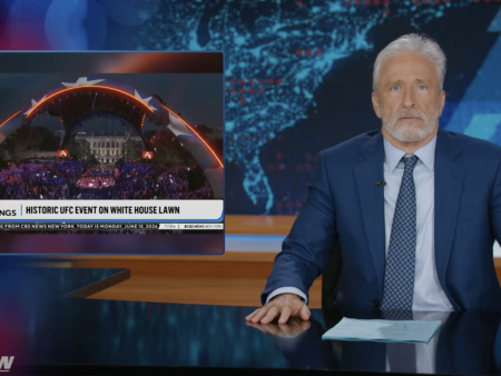 Jon Stewart Derides White House’s UFC Event As “God-Awful Mockery” That Managed To “Devalue Both Combat Sports & Our National Dignity”