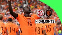 Brobbey scores again as Netherlands beat Tunisia to win group