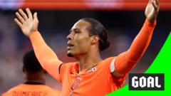 ‘Big goal from a big player!’ – Van Dijk scores Netherlands opener