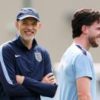 Rice back in England training but James misses out again
