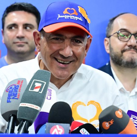 PM Pashinyan’s party wins Armenia election, preliminary results show