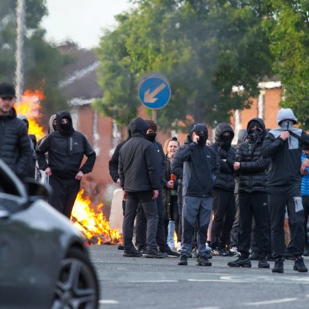Why has Belfast erupted in anti-immigrant violence after a knife attack?
