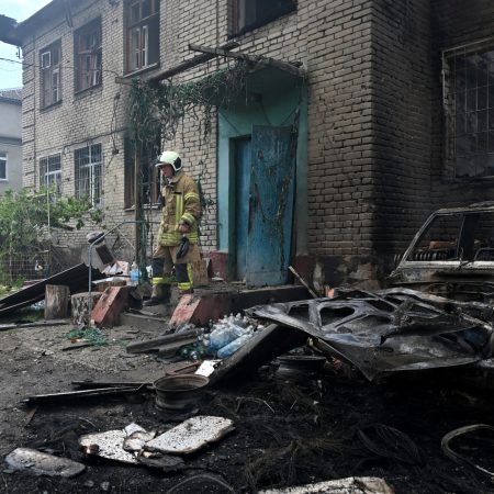Three killed as Ukraine and Russia exchange cross-border attacks