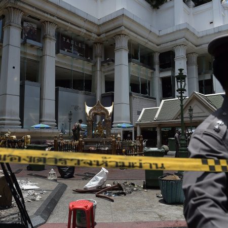 Thailand court sentences two men to death for 2015 Bangkok bombing
