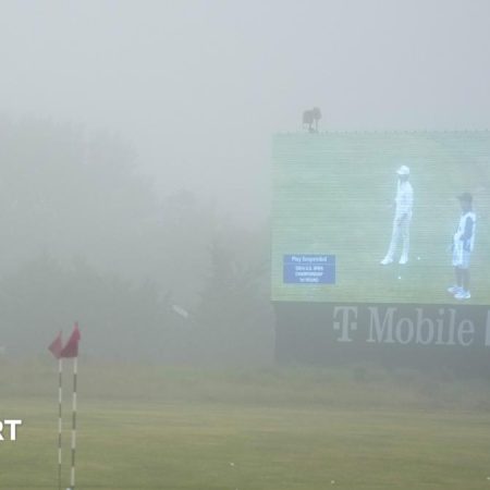 McIlroy’s opening round at US Open delayed due to fog
