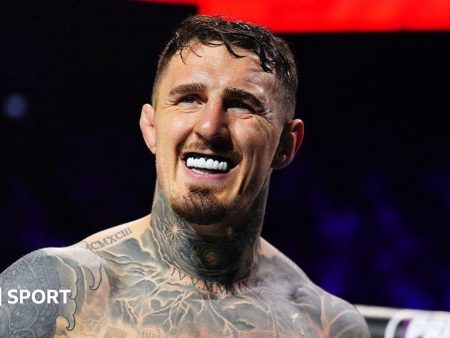 Aspinall back in full training for Gane rematch