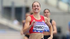 Henrich breaks Welsh record as Azu replaced by brother