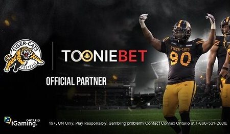 ToonieBet Deepens CFL Ties With Exclusive Tiger-Cats Deal