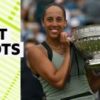 The best shots from Keys and Maria’s Eastbourne final