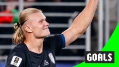 ‘Scoring machine’ Haaland scores second double of World Cup