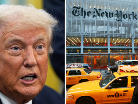 Trump renews threat to New York Times over Iran coverage