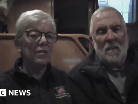 ‘Warning fire went up’: Couple on board yacht describe encounter with Russian warship
