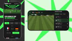 A new way to experience the World Cup – only on BBC Sport