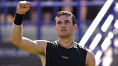 Draper ‘wins ugly like Murray’ on injury return
