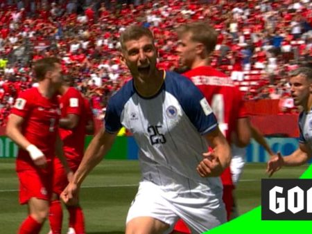 Lukic heads Bosnia in front against Canada
