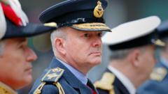 UK in most dangerous period I’ve known, military chief says