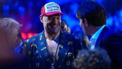 Fury teases Joshua fight at UFC White House alongside White