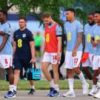 Toney scores hat-trick in England friendly win