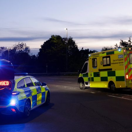 Nine left in critical condition after UK train collision that killed driver