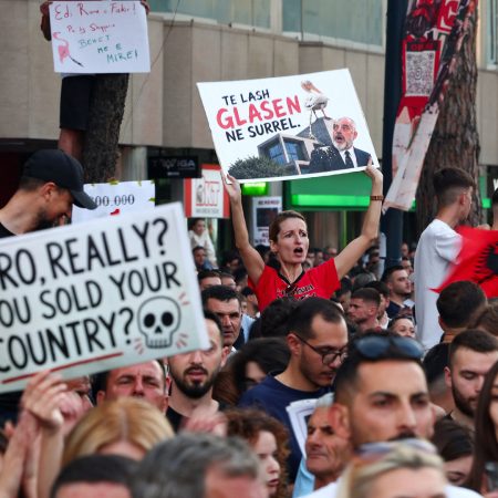 Protests grow in Albania against Trump-Kushner-linked resort