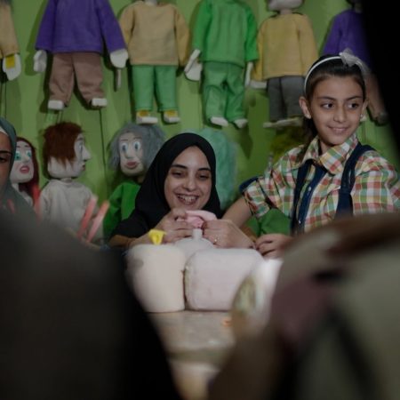How puppets are helping women and children in Gaza cope with trauma