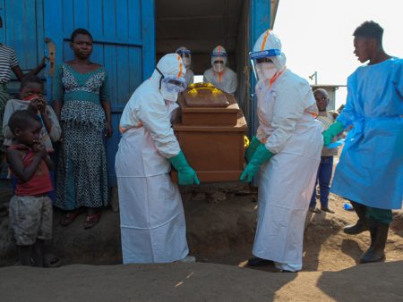 Thirty dead at DRC displacement camp as Ebola threat grows