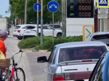 Crimea halts fuel sales after Ukraine strikes cause shortages