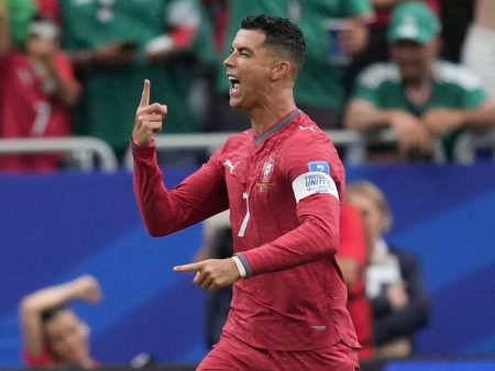 Cristiano Ronaldo becomes first player to score in six World Cups