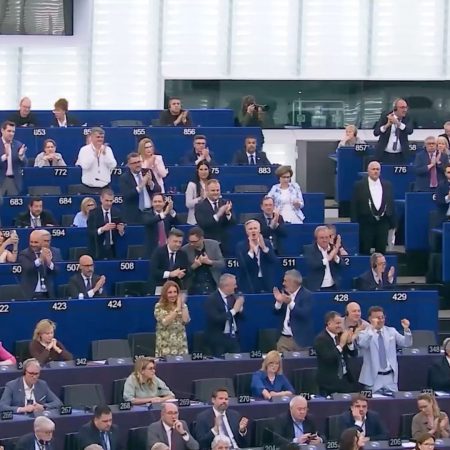 ‘Send them back’ chants in EU Parliament after anti-migrant bill passes