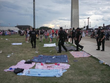 National Mall Evacuated In Advance Of Donald Trump Speech Due To Severe Weather